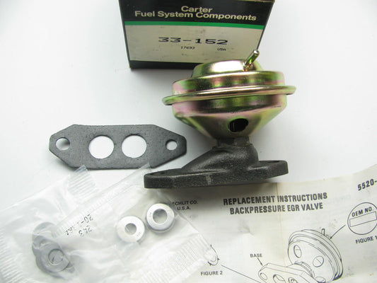 Carter 33-152 EGR Valve