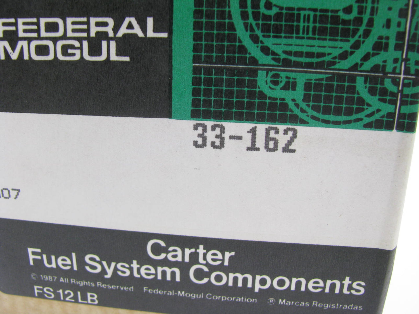 Carter 33-162 EGR Valve ( Ford E4TE-9H473-A4A )
