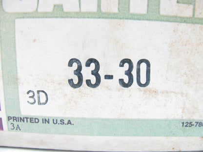 Carter 33-30 EGR Valve - 1974-1975 Ford Pinto 2.3L, 1974 Mustang II 2.3L