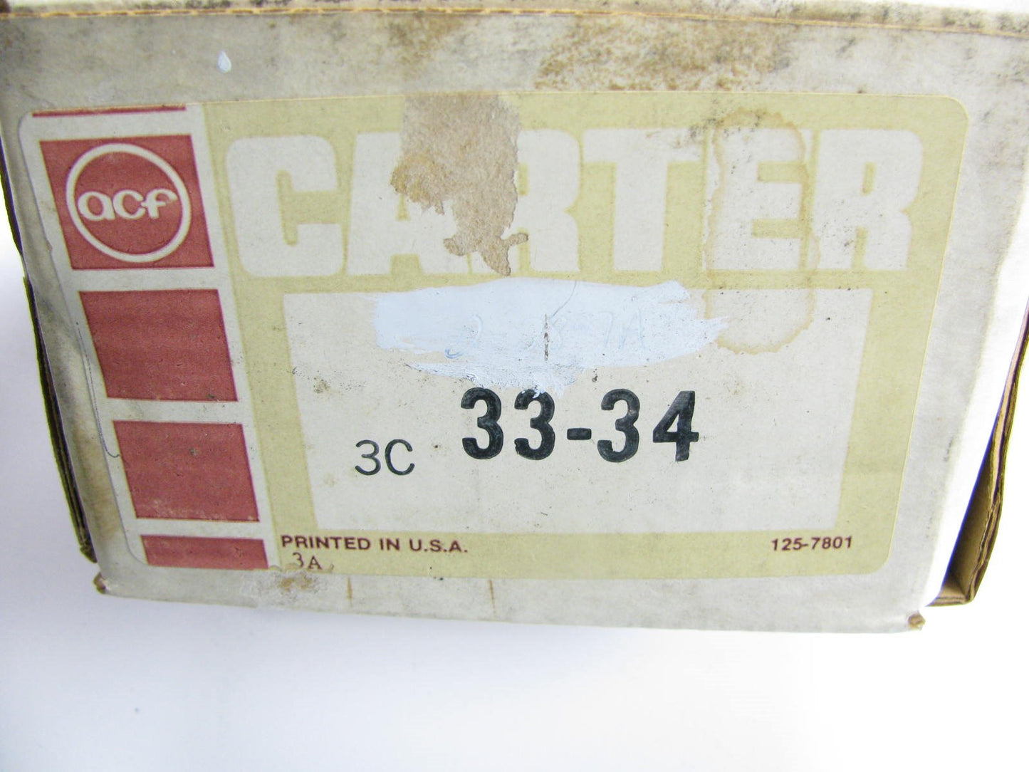 Carter 33-34 EGR Valve