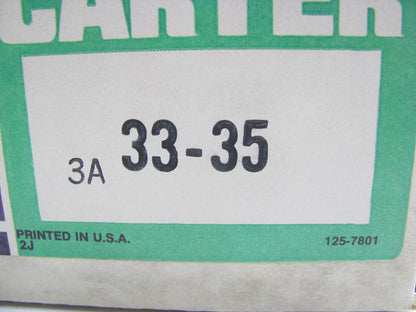 Carter 33-35 EGR Valve - 1976-1978 Ford 171 2.8L V6