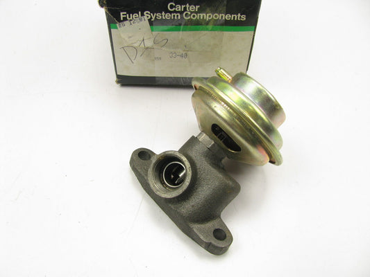 Carter 33-40 EGR Valve