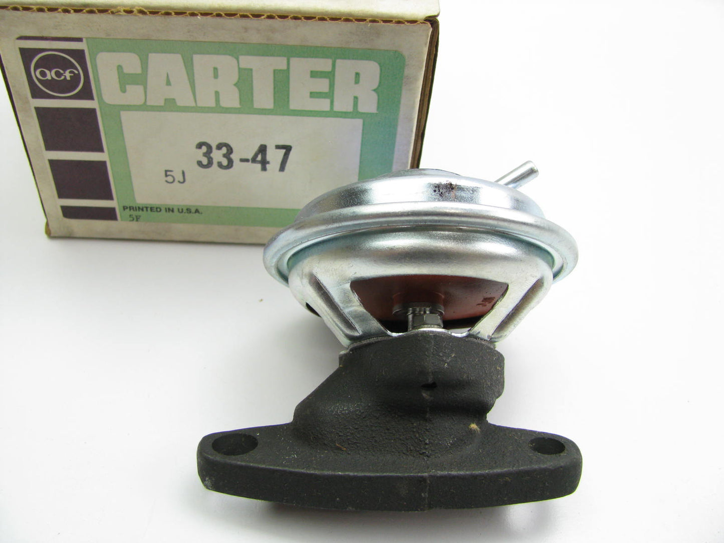 Carter 33-47 EGR Valve - 1975-1976 Ford Mustang II, Pinto 2.8L 171 V6