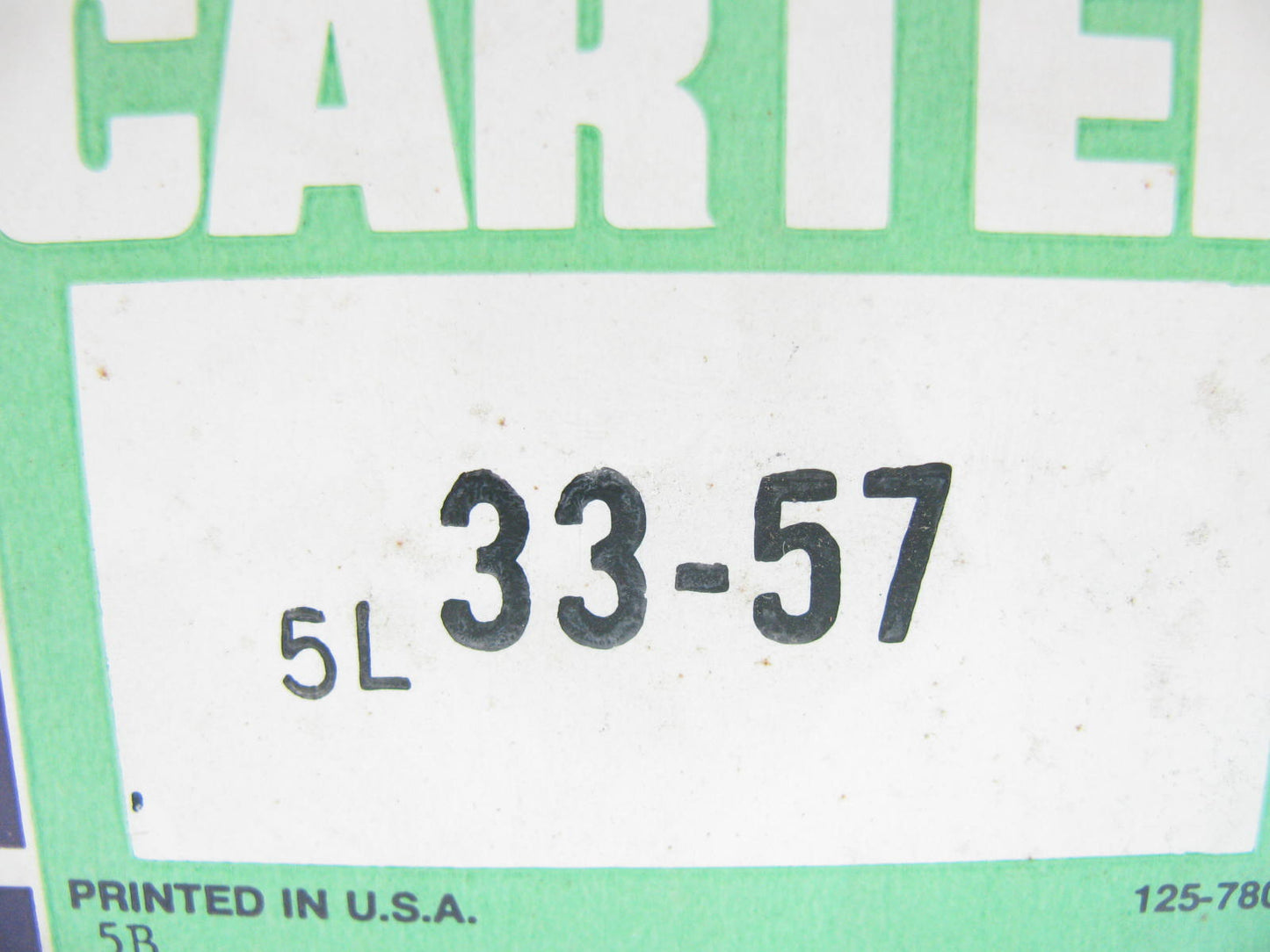 Carter 33-57 EGR Valve  EGV311  EGR885A