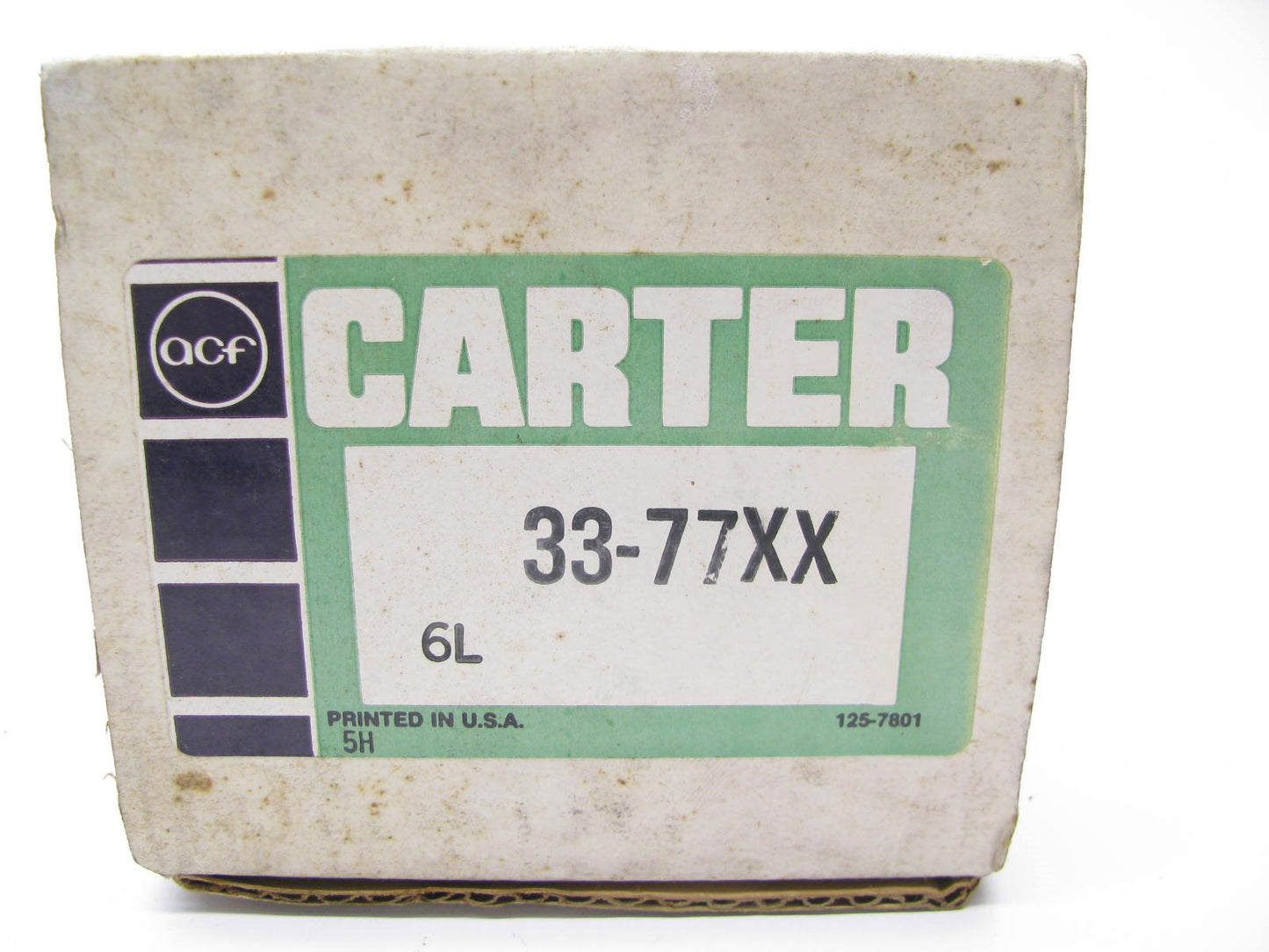 Carter 33-77XX EGR Valve