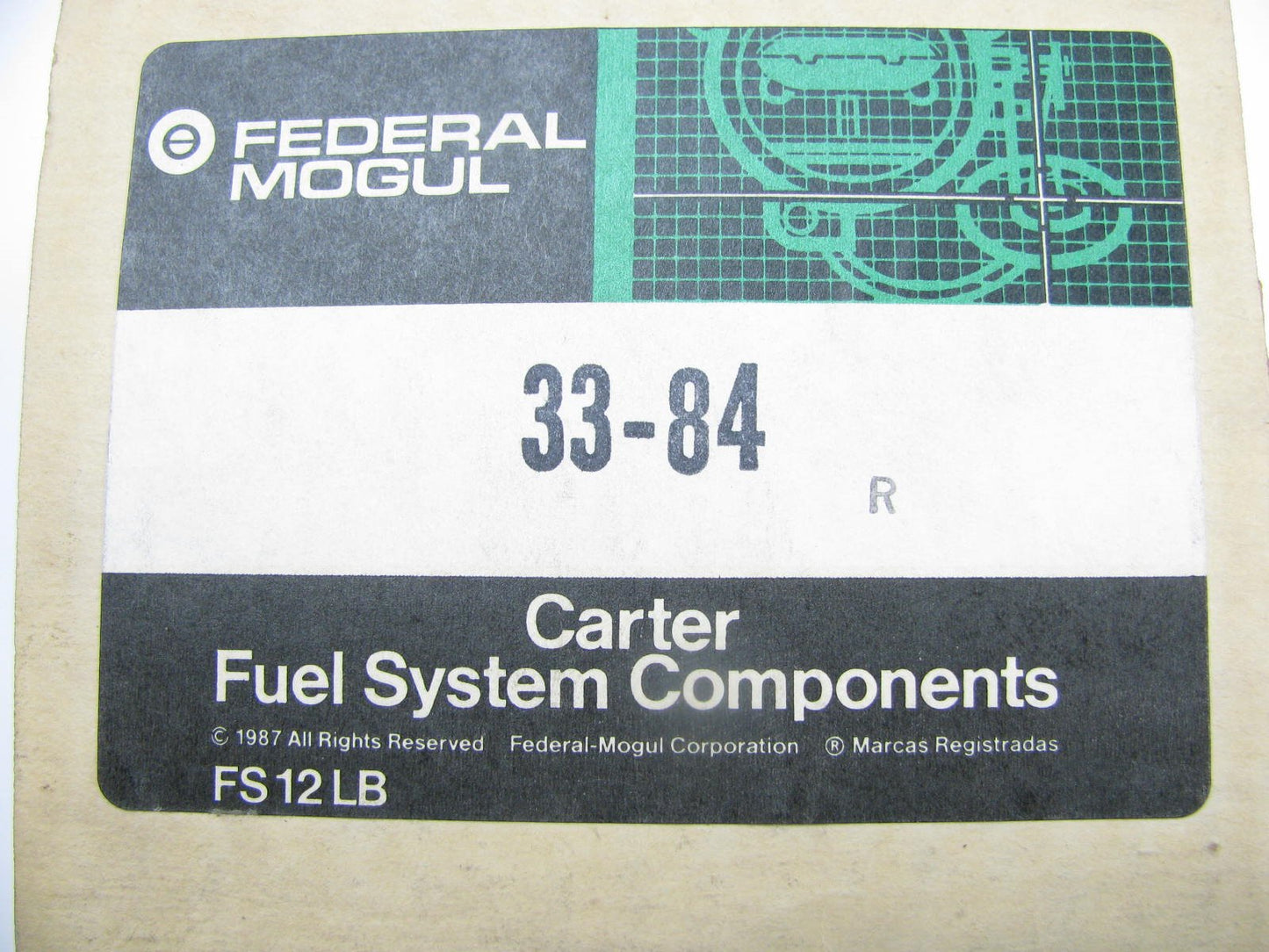 Carter 33-84 EGR Valve