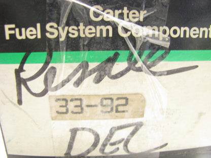 Carter 33-92 EGR Valve