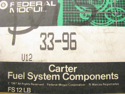 Carter 33-96 Exhaust Gas Recirculation (EGR) Valve