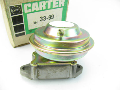 Carter 33-99 EGR Valve Assembly For 1974-1976 Datsun 610 710 1974-77 620 2.0L