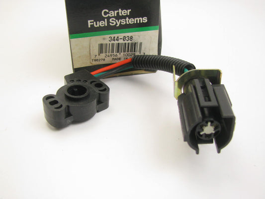 Carter 344-038 Throttle Position Sensor TPS for 1985-1987 Ford Mercury 3.8L