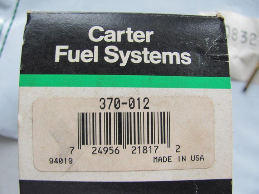 Carter 370-012 Cruise Control Vehicle Speed Sensor 1985-1989 Merkur XR4Ti