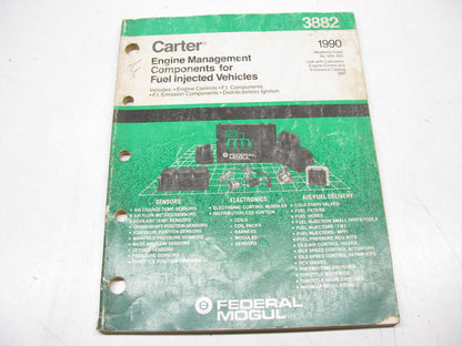 Carter 3882 Engine Management Fuel Injection Auto Parts Catalog From 1990