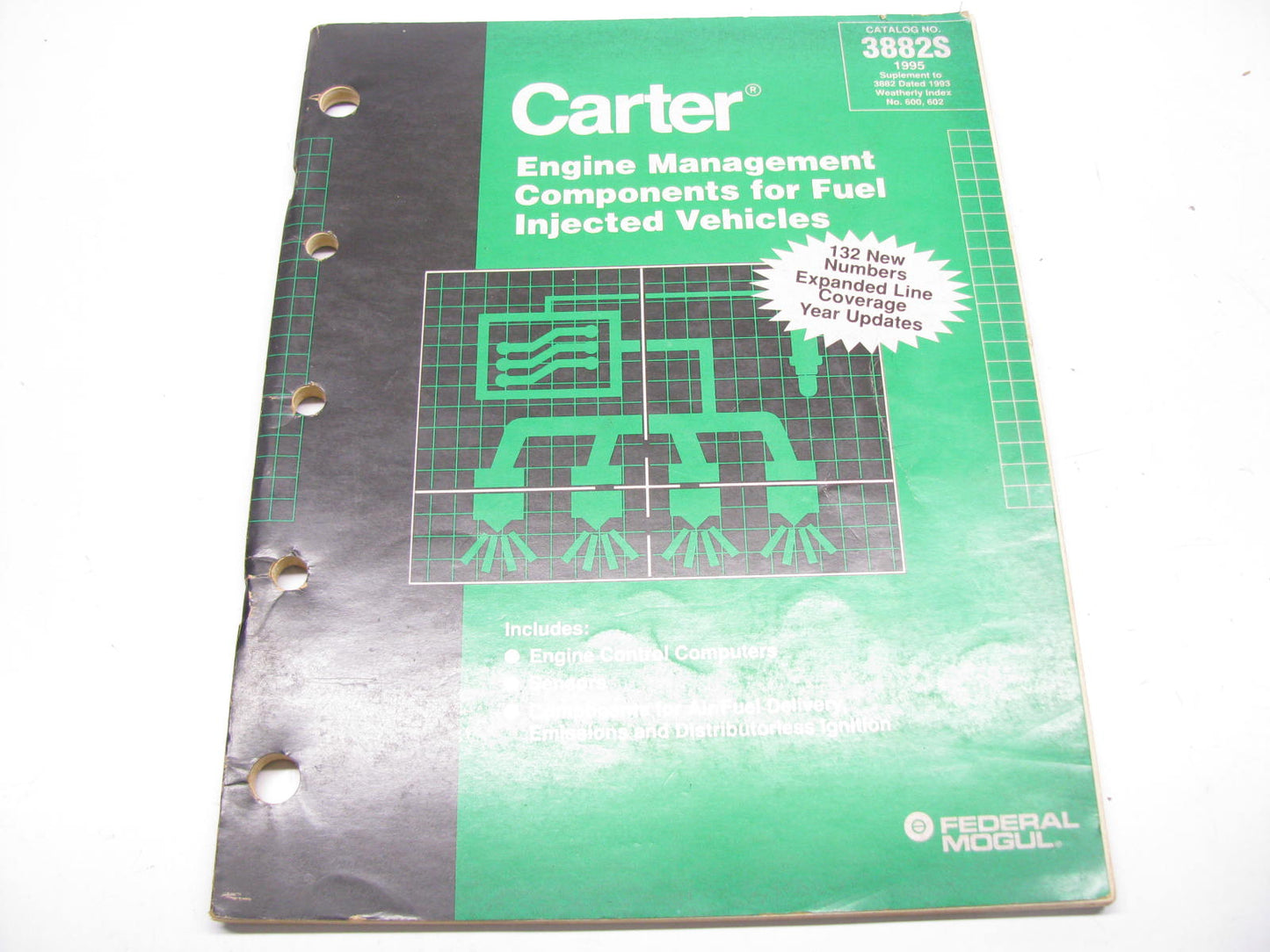 Carter 3882S Engine Management Fuel Injection Parts Catalog 95 With Applications