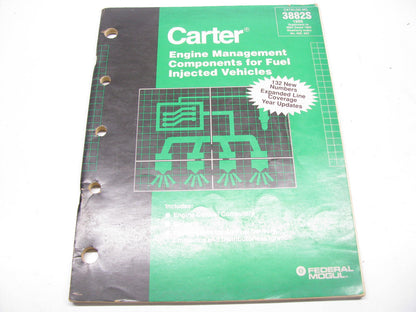 Carter 3882S Engine Management Fuel Injection Parts Catalog 95 With Applications