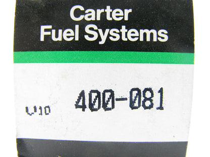 Carter 400-081 Fuel Injector For 89-92 Camaro, Firebird 1989-91 Corvette 5.7L-V8