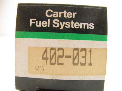 Carter 402-031 TBI Fuel Injector - 1985-1988 Ford 2.3L Tempo Topaz Taurus