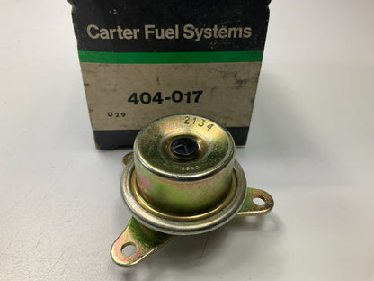 NO SEALS Carter 404-017 Fuel Injection Fuel Pressure Regulator (w/o TURBO Only)