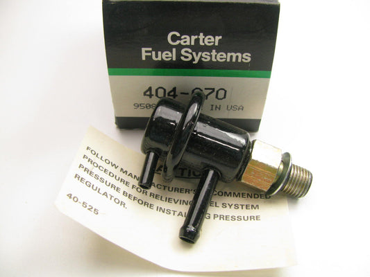 Carter 404-070 Fuel Pressure Regulator - 1986-1989 TOYOTA CELICA GTS 2.0L