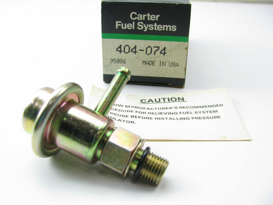 Carter 404-074 Stock Fuel Pressure Regulator - 1985-1987 Mitsubishi Galant 2.4L