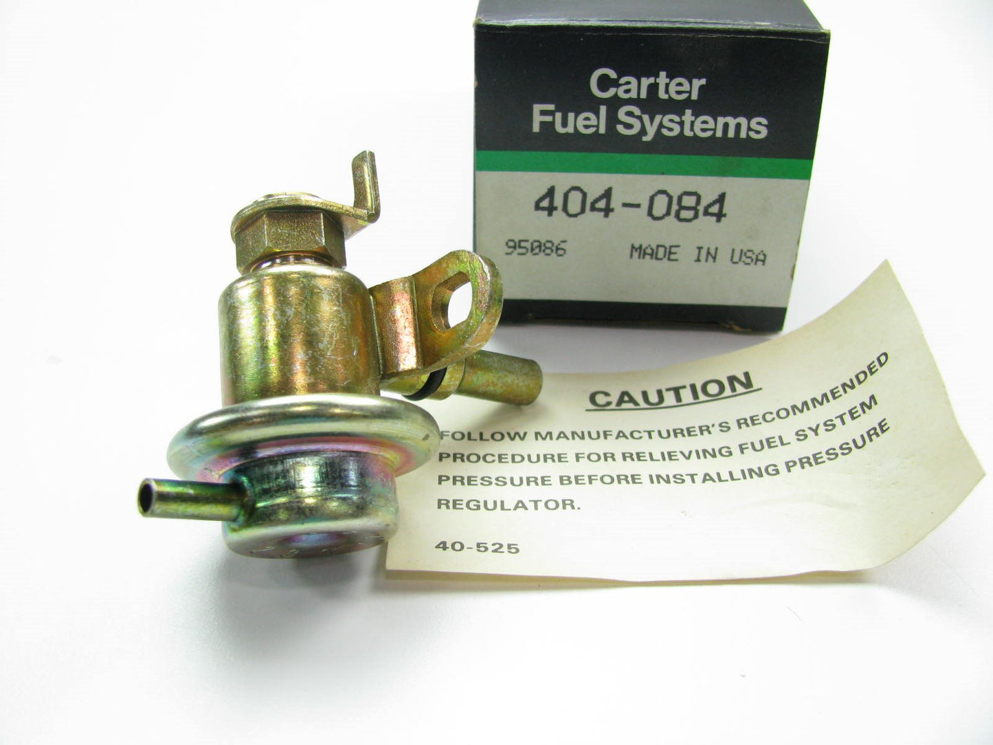 Carter 404-084 Fuel Pressure Regulator - 1984-1987 Toyota Van 2.2L