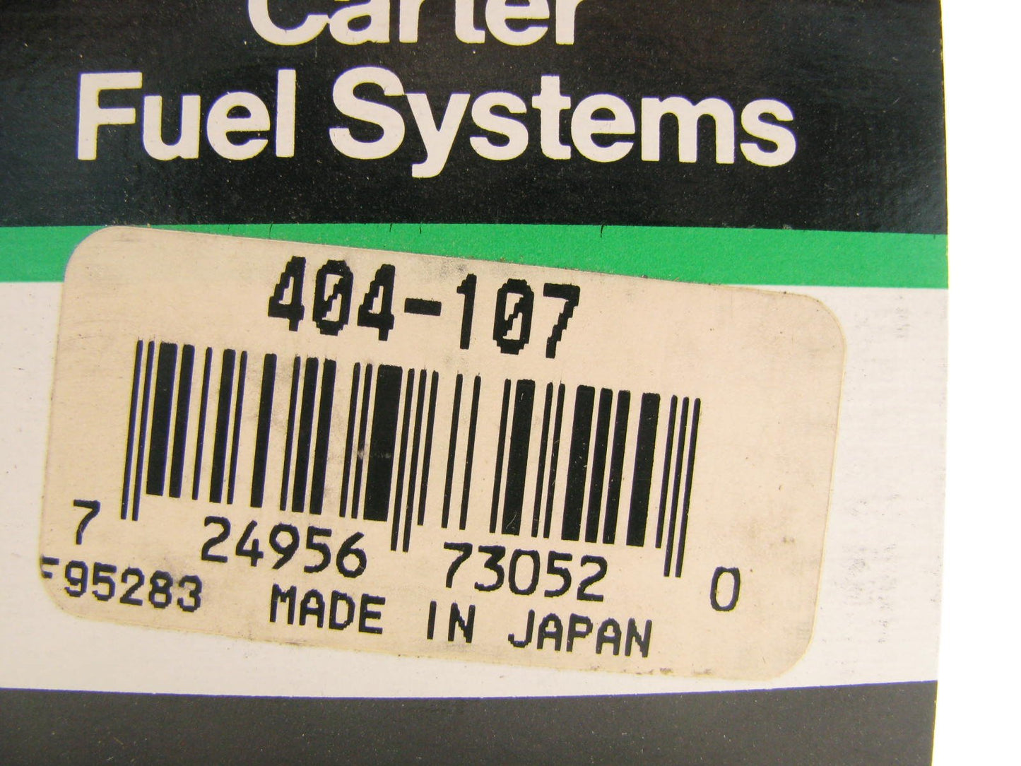 Carter 404-107 Fuel Pressure Regulator - for 1990-1994 Laser Eclipse Talon 1.8L
