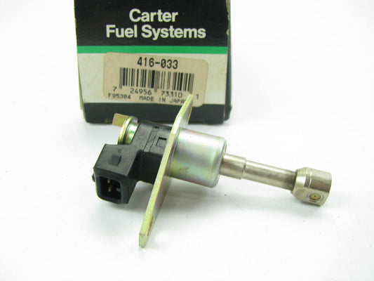 Carter 416-033 Fuel Injector Cold Start Valve 1987-1989 Toyota Corolla 1.6L