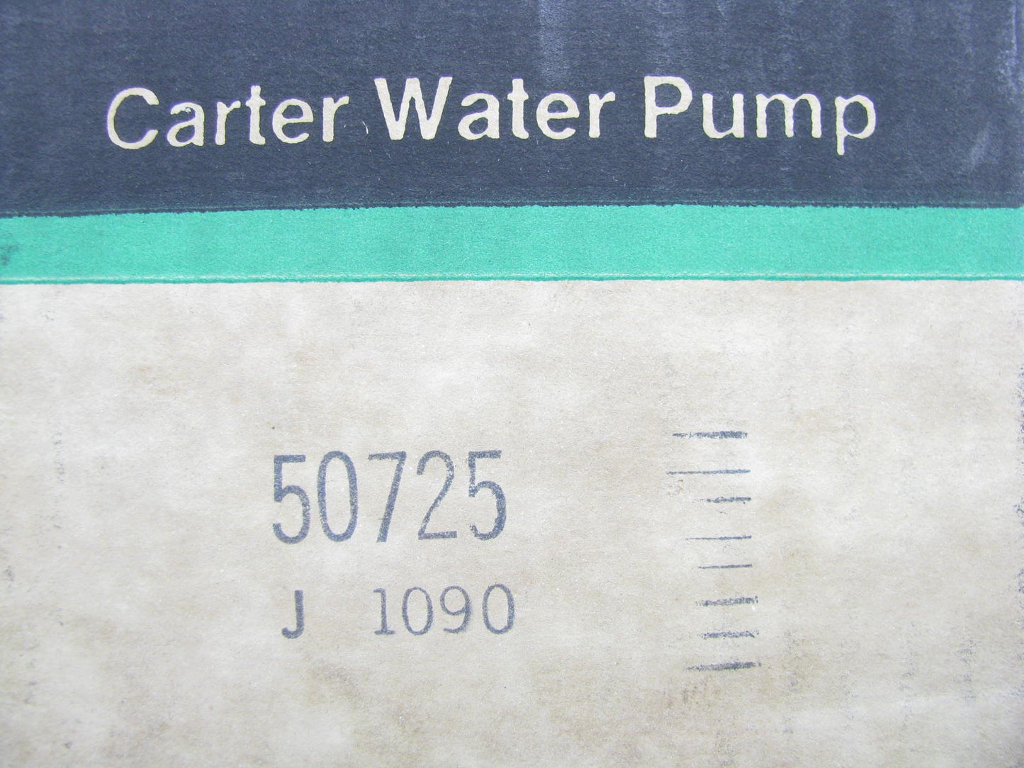 Carter 50725 Engine Water Pump for 1976-1978 Honda Accord 1.6L-L4