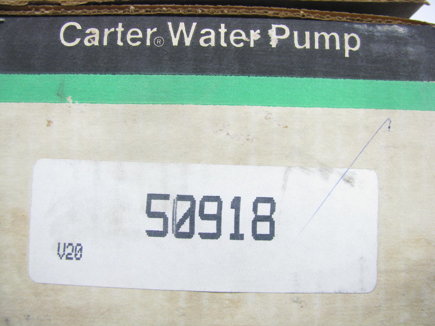 Carter 50918 Engine Water Pump for 1982-1987 BMW 2.5L 2.7L