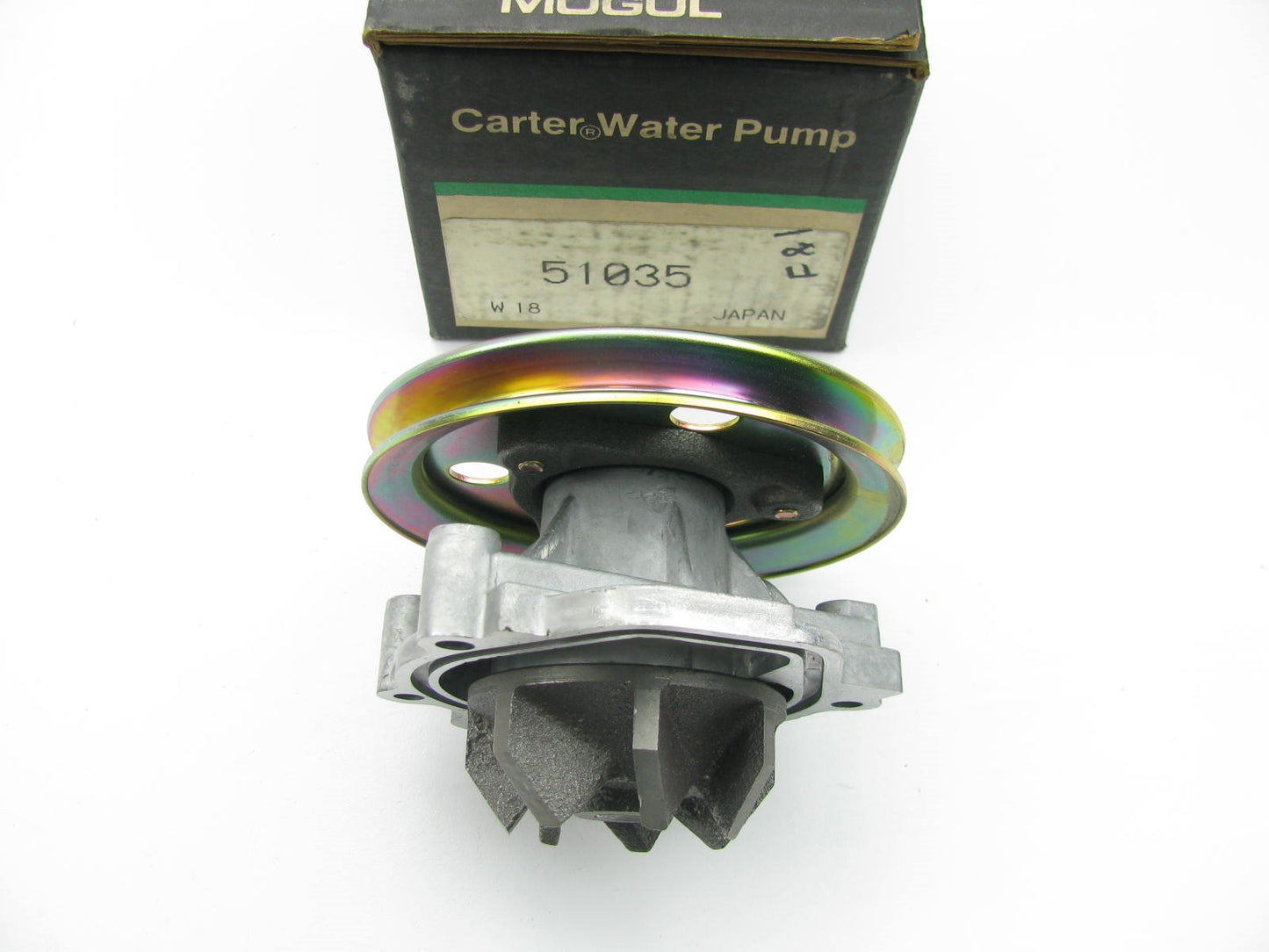 Carter 51035 Water Pump W/ Pulley - 1980-1981 Accord, Prelude 1.8L