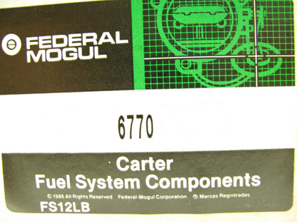 Carter 6770 Air Bypass Smog Pump Diverter Valve  D5ZZ-9B289-E  1975 Ford Mustang