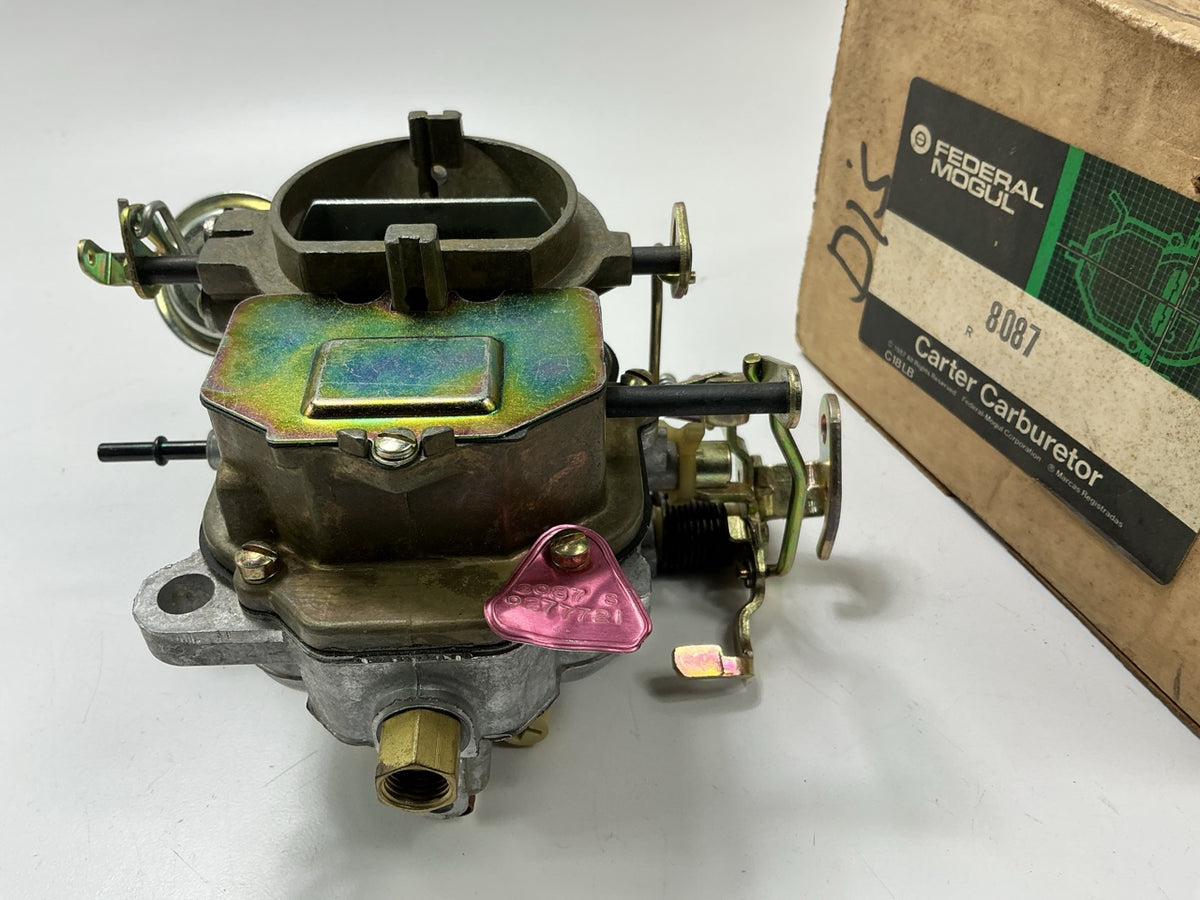 NOS Carter 8087 2-BBL BBD Carburetor For 1973-1983 Dodge 225 Slant6 L6 AUTOMATIC