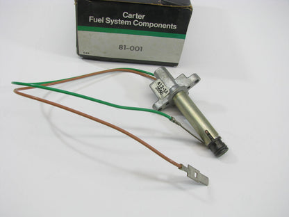 Carter 81-001 Carburetor Mixture Control Solenoid For 1983-1987 Dodge 1.6L 2.2L