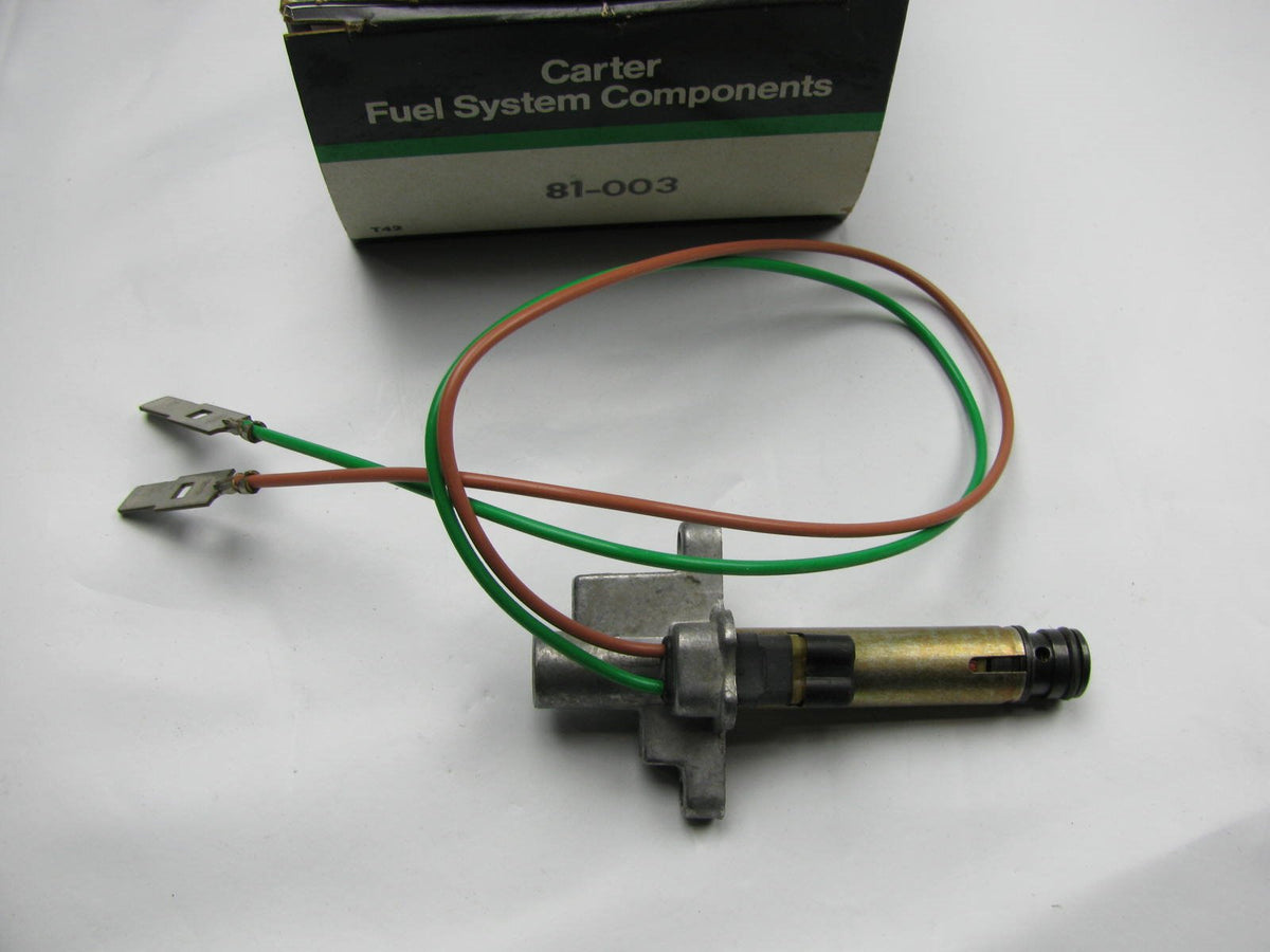 Carter 81-003 Carburetor Mixture Control Solenoid For 1981-1982 Chrysler 2.2L-L4