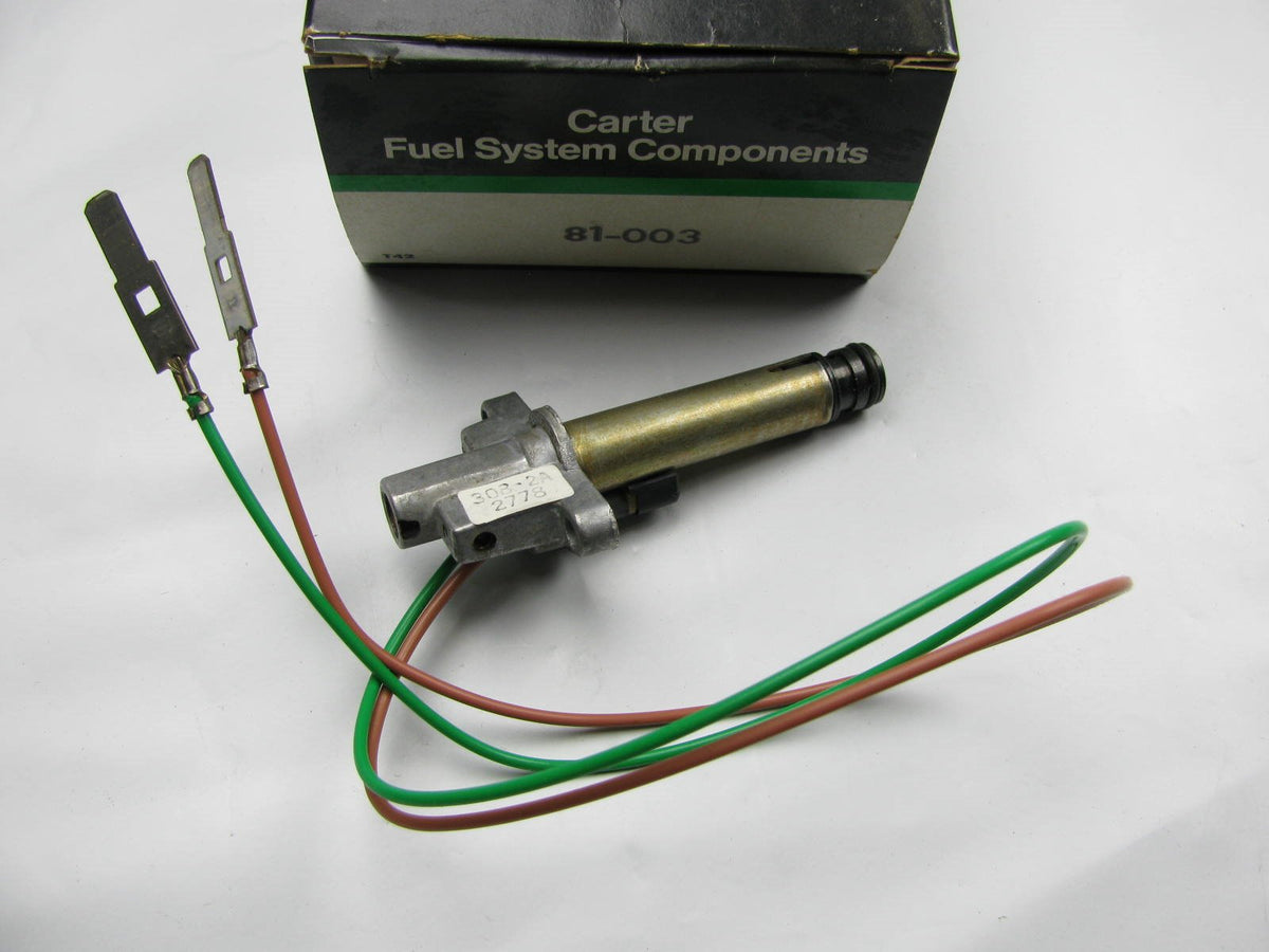 Carter 81-003 Carburetor Mixture Control Solenoid For 1981-1982 Chrysler 2.2L-L4