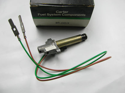 Carter 81-003 Carburetor Mixture Control Solenoid For 1981-1982 Chrysler 2.2L-L4