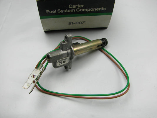 Carter 81-007 Carburetor Mixture Control Solenoid For 1982 Chrysler 2.2L-L4