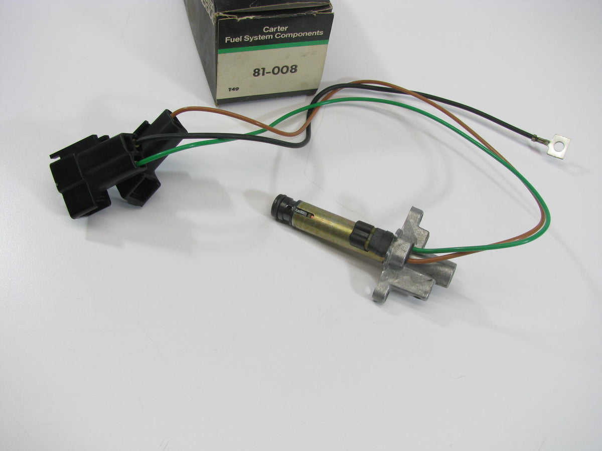 CARTER 81-008 Carburetor Mixture Control Solenoid 4271987 For 1981-82 MOPAR 2.2L