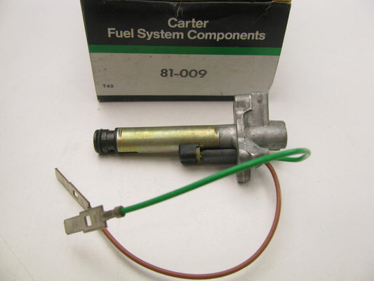 Carter 81-009 Carburetor Mixture Control Solenoid For 82-87 Chrysler Holley 1BBL