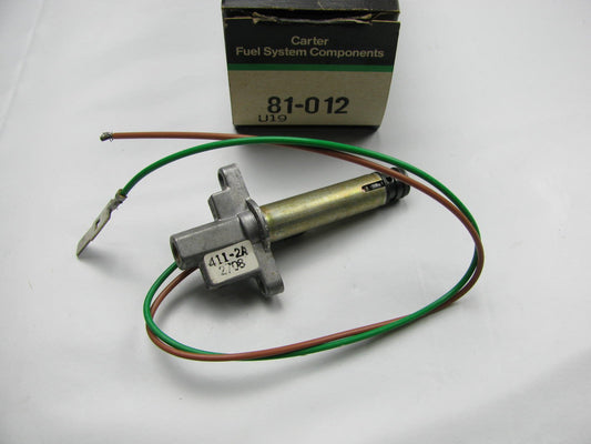 Carter 81-012 Carburetor Mixture Control Solenoid For 1983 Chrysler 1.7L W/O A/C