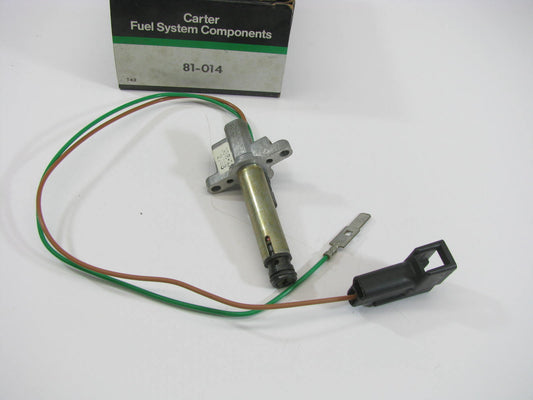 Carter 81-014 Carburetor Air/Fuel Mixture Control Solenoid For 81 Dodge 2.2L-L4