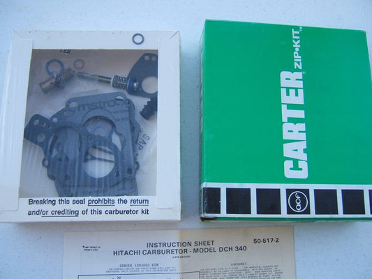 Carter 902-1002A Carburetor Rebuild Kit