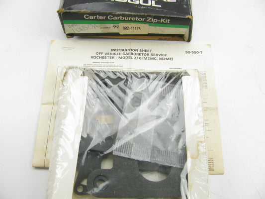 Carter 902-1117A Carburetor Rebuild Kit for 1979-1984 GM Rochester M2MC M2ME