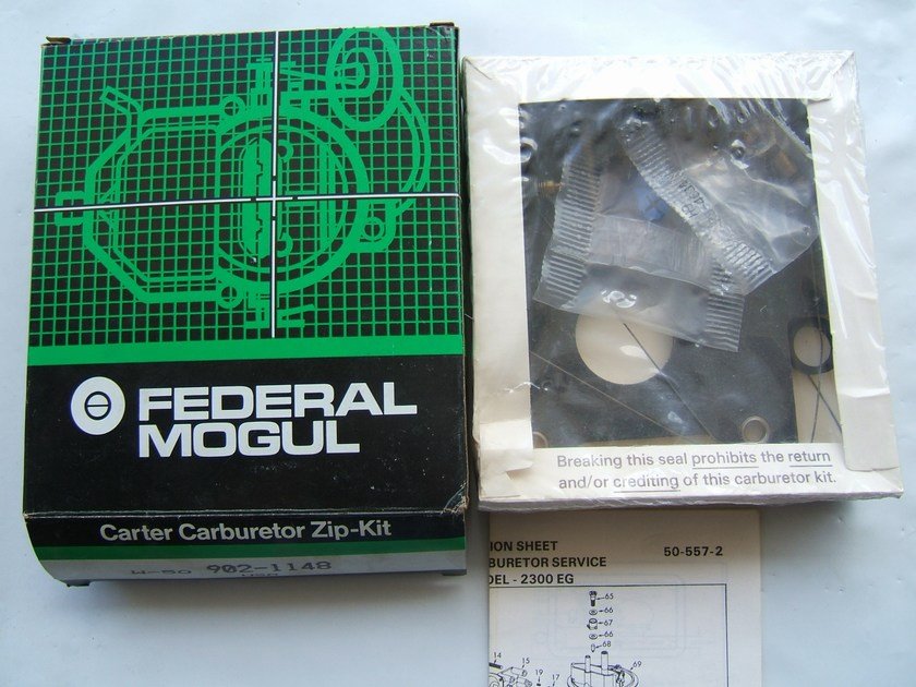 Carter 902-1148 Carburetor Rebuild Kit For Holley 2300EG