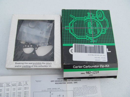Carter 902-1219 Carburetor Rebuild Kit 1975-1977 Oldsmobile Rochester 2MC