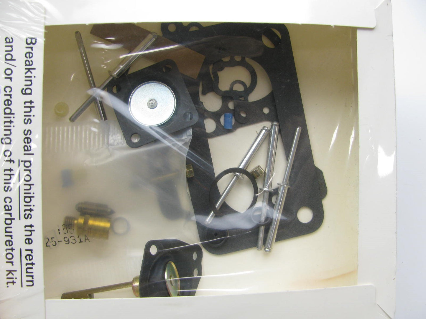 Carter 902-1294 Carburetor Rebuild Kit Mopar 1.7L 2.2L For Holley 6520