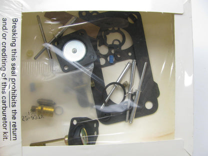 Carter 902-1294 Carburetor Rebuild Kit Mopar 1.7L 2.2L For Holley 6520