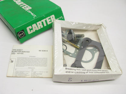 Carter Carburetor Rebuild Kit 1979 Chevrolet Chevette 1.6L For Holley 2-BBL