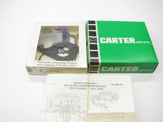 Carter 902-356 Carburetor Rebuild Kit - Holley 2210, 2245 2-BBL
