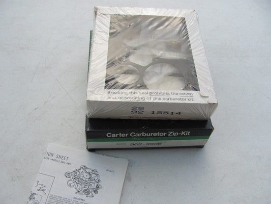 Carter 902-890B Carburetor Rebuild Kit For 1972 Chevrolet 350-V8 Rochester 4MV