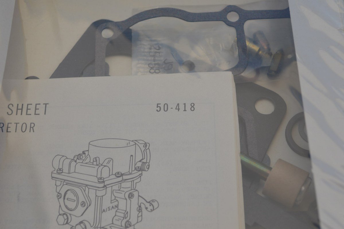 Carter 902-899 Aisan Carburetor Rebuild Kit - 1970-1971 Toyota Pickup 1.9L 8R